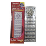 Luz De Emergencia 30 Led Litio Linterna 25+7 Led  220v $ab