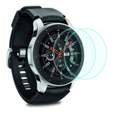 Combo 2 Micas De Cristal Templado Premium Para Samsung Galaxy Watch 46 Mm