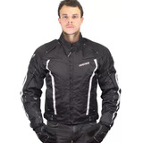 Campera Moto Eco Fourstroke Proteccion Y Abrigo Desmontable