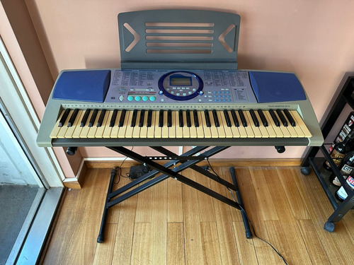 Piano Teclado Eléctrico Musical Panasonic Sx-kc211 + Soporte