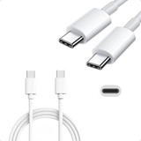 Cabo Tipo C X Usb-c Carregador Turbo P/ iPhone 15 Pro Max