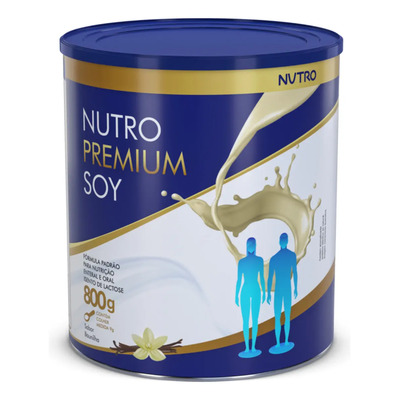 Nutro Premium Soy Enteral Lata Sabor Baunilha 800g | Frete grátis