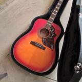Guitarra EpiPhone Hummingbird/hs Con Estuche Rígido 