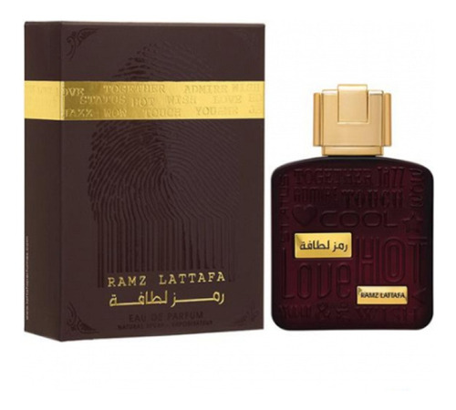Ramz Lattafa Gold Edp 100ml Silk Perfumes Original Ofertas