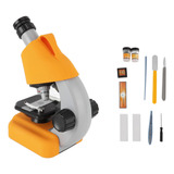 Kit De Microscopio De Mano Para Niños, 1200 X, Portátil, Obs