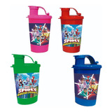 Botilito Vaso Sorpresa X 12 Vaso Fiesta Spidey Decoracion