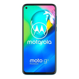 Celular Motorola Moto G8 64gb Azul Capri Muito Bom Trocafone