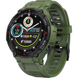 Reloj Inteligente Smartwachth Android Llamada Notifica Whats Color De La Correa Verde Militar