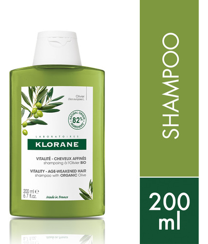 Klorane Shampoo De Olivo 200ml