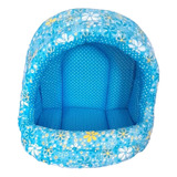 Cama Tipo Cueva Para Mascotas Chica Azul 