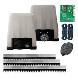 Kit Motor Para Portão Eletrônico Deslizante Rossi Dz4 Sk Frequência 60 Hz Tamanho Da Engrenagem Z12 110v