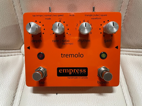 Pedal Empress Tremolo V1 - Made In Canada - Top Boutique!!