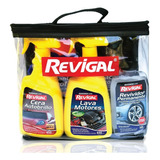 Set Revigal M6 Lava Motor Autobrillo Aplicador Revividor Pad