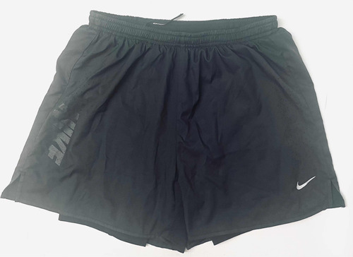 Short Hombre Nike Usado Running Dry Fit Talle S 16% Elastano