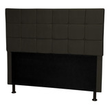 Cabeceira De Cama Box Londres Casal 140cm X 118cm Suede