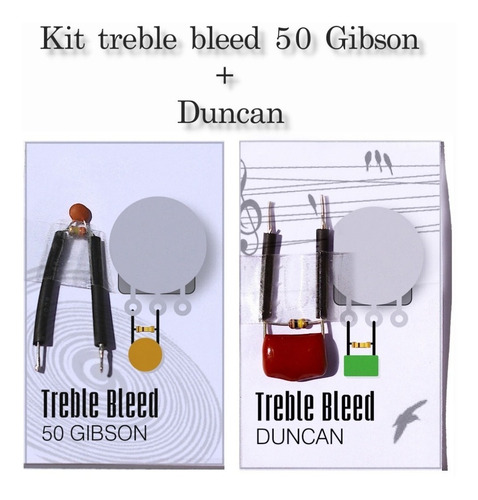 Kit Treble Bleed 50 Gibson + Treble Duncan