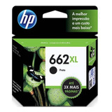 Cartucho Hp 662xl Preto Original Cz105ab  6,5ml