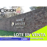 Lote (n° 259 - Central - Interno) En Country - Barrio Cerrado Álvarez Del Bosque / Financiación!