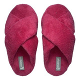 Pantuflones Cruzados/ Soft Fucsia Urbanas