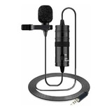 Microfone De Lapela Condensador Omnidirecional Mx-m1