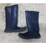 Botas Neoprene 10 Indiecitos Azul Tornasol 35 Altas