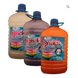 Detergente Liquido Brik's 5 Litros Jabón Liquido Lavar Ropa