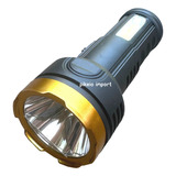 Linterna De Mano Led Cob Recargable Carga Solar Viajes