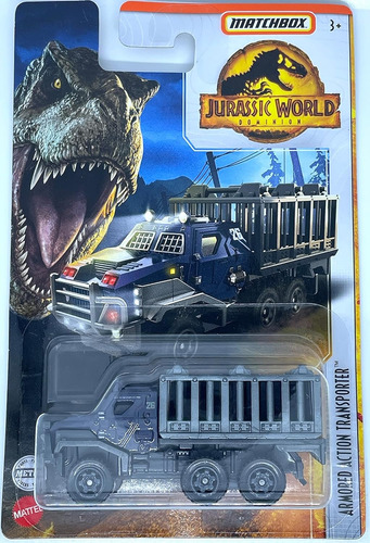 Matchbox Jurassic World Armored Action Transporter- 03_recs