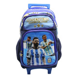 Mochila 18p Carrito Afa Selección Argentina Messi Copa 124