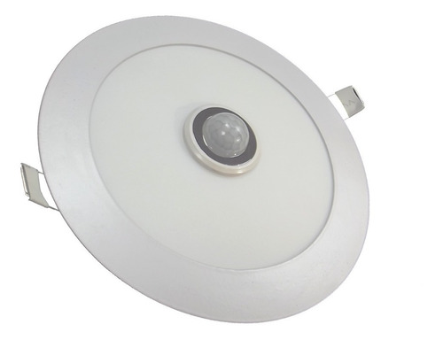 Paflon Led Embutir 6w C/sensor De Presença-branco Frio