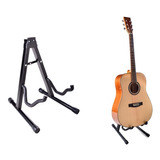 Base Soporte Guitarra O Bajo C10, Metálica Reforzada, Envío