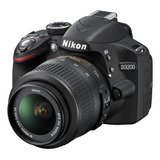Câmera Nikon D3200 Seminova Com Bolsa E Acessórios