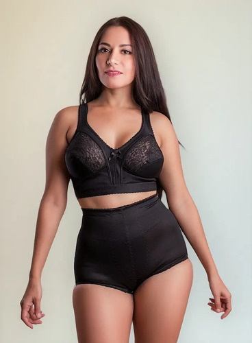 Bra Sin Varilla Medio Peto Para Dama Talla Extra Farfan 2004