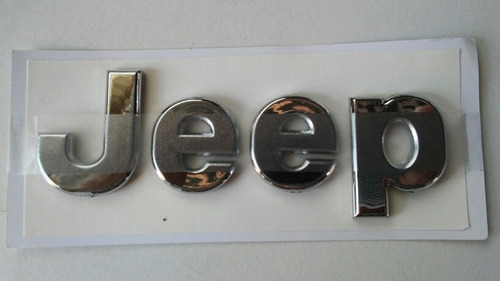 Emblema Jeep Tipo Original Grand Cherokee Kk Liberty Adhesiv Foto 4