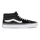 Zapatillas Vans Sk8-mid Skate Grosso Mid Negra Original !