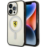 Funda Ferrari Translucent Magsafe  Para iPhone 14 Pro Max 