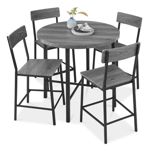 Best Choice Products Juego De Comedor Redondo Moderno De 5 .