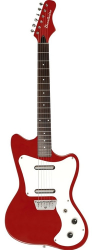 Guitarra Electrica Danelectro Dano 67 Yellow Dano67 Color Rojo