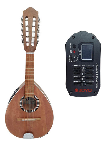 Mandolina Electro Acustica 10 Cuerdas Con Funda - Musicstore