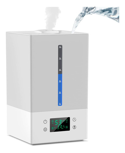 Humidificador Ultrasonico Smart Grande 6lts Difusor De Aroma