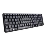 Teclado Acteck Inalambrico Nano Multimedia Usb Negro Ac- /vc Color Del Teclado Negro