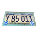 Porta Placas Jetta Y Volkswagen (2 Piezas)