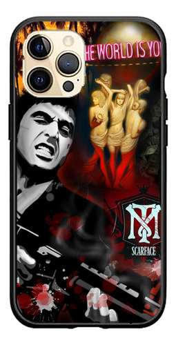 Funda Case Protector Scarface Tony Montana Para iPhone Mod5