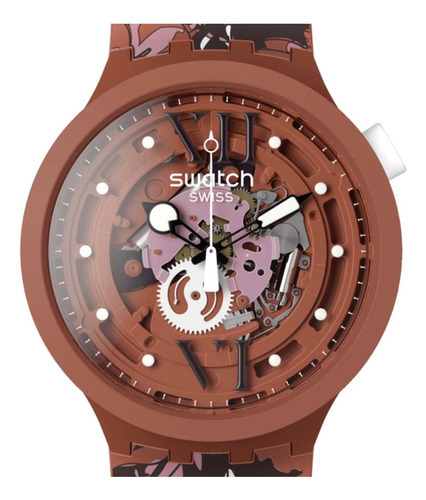 Reloj Swatch Camoflower Cotton Sb05c100