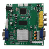 Placa De Conversão De Vídeo Rgb/cga/ega/yuv Para Vga Hd