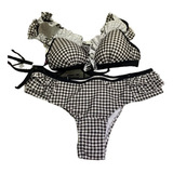 Bikini Malla 2 Piezas Triangulo Soft Vedetina Promesse 8393