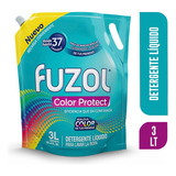 Fuzol Detergente Líquido Color Protect Doypack 3000 Ml