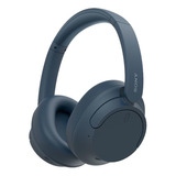 Headphones Sony Wh-ch720n Azul Com Cancelamento De Ruído