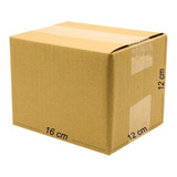 Caja Carton E-commerce 16x12x12 Cm Envios Paquete 25 Piezas