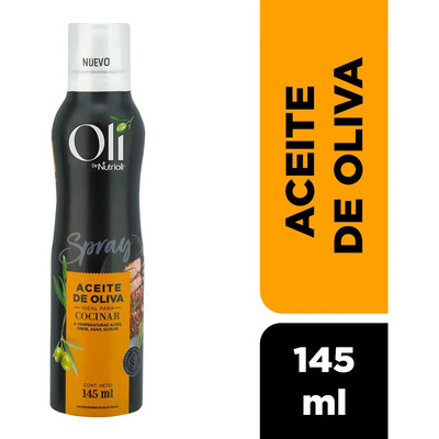Spray Aceite de Oliva Extra Virgen Oli de Nutrioli 145ml Libre de Gluten | MercadoLibre